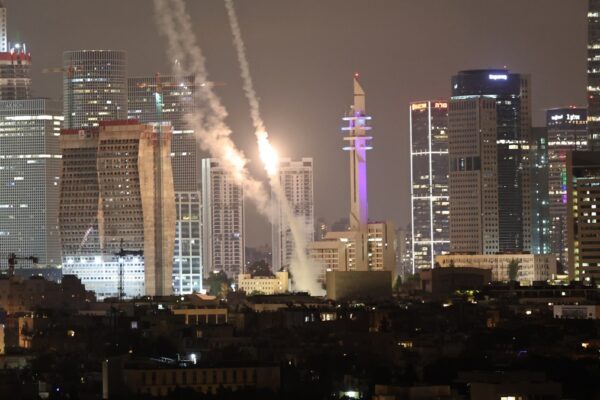 explosions heard as missiles target Tel Aviv