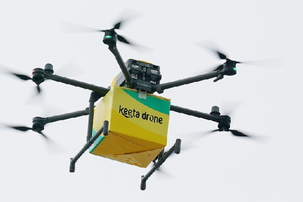 China's Meituan launches first drone delivery route in Hong Kong