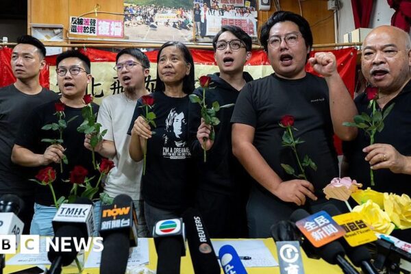 One of Hong Kong's last major pro-democracy parties disbands