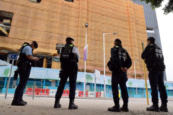 Hong Kong police chief vows vigilance against lingering national security threats