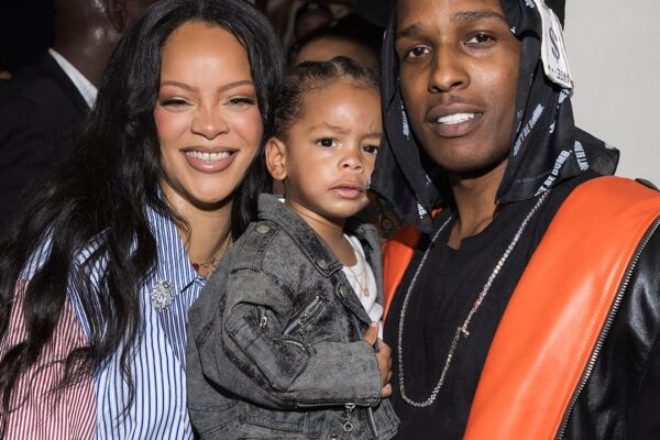 Rihanna, A$AP Rocky’s Son Riot Makes Public Debut at Paris Fashion Week