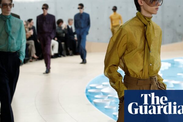 Saint Laurent’s Paris fashion week show takes audience on a holiday to Fire Island | Paris fashion week