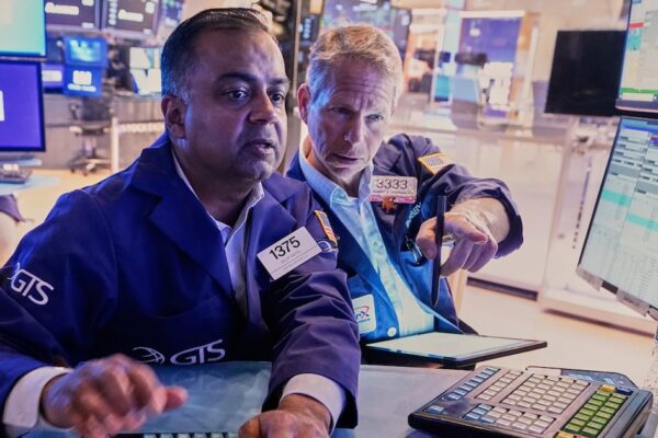 US stocks hang near their record as Wall Street takes a breath following two big days