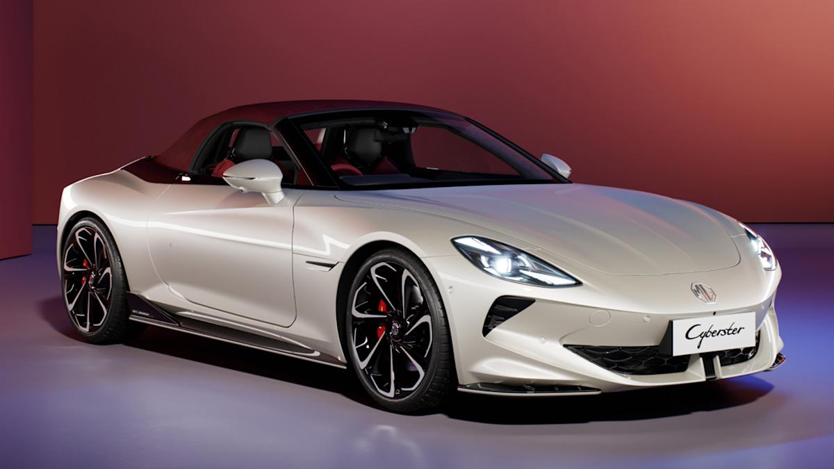 The MG Cyberster is the Coolest Electric Roadster You Can’t Buy