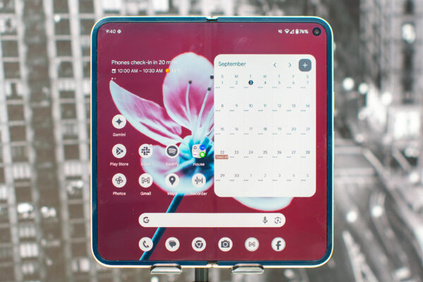 Google Pixel 9 Pro Fold main display opened