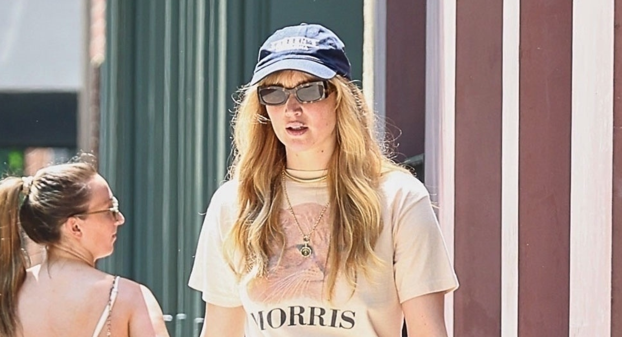Jennifer Lawrence Pairs On-Trend Jorts With The Row Flip-Flops