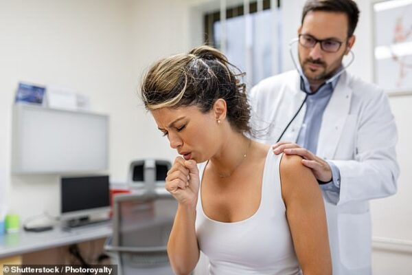 A new or persistent cough is a tell-tale sign of Covid which is sweeping its way through the UK