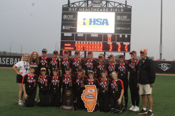 Beecher softball wins fifth state title in marathon fashion
