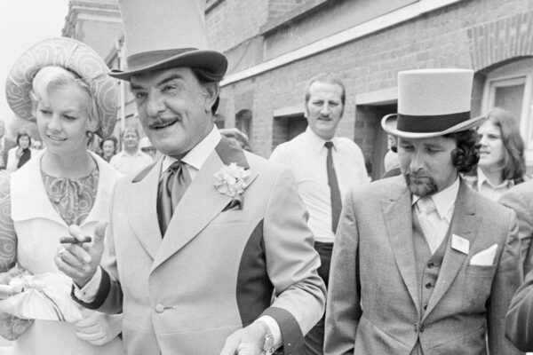 Fashion at the Royal Ascot, London, 1973.