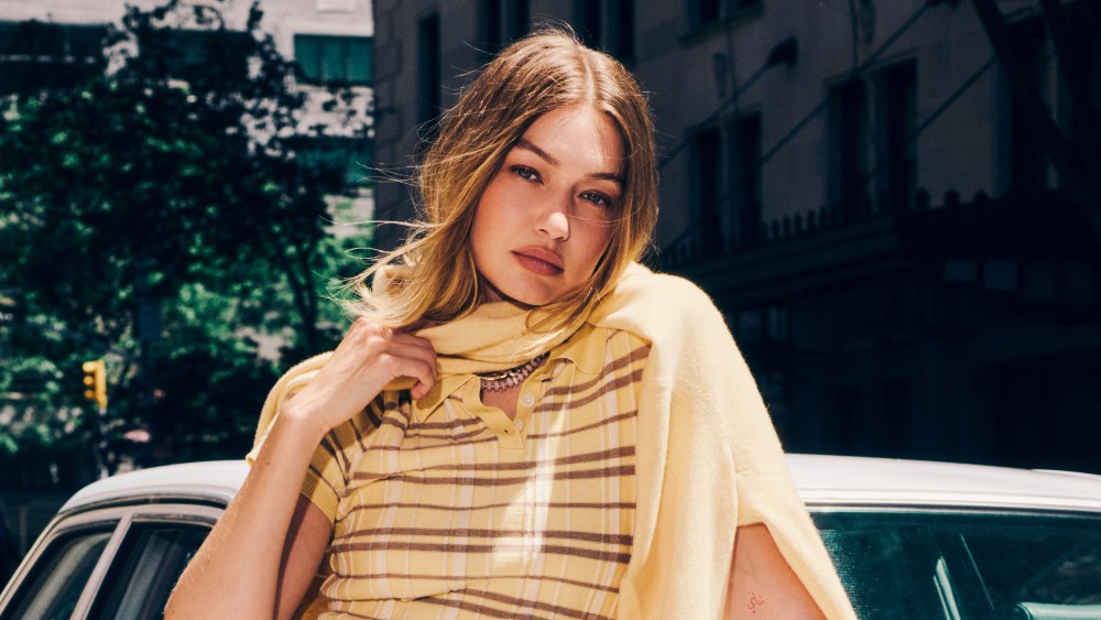 Gigi Hadid in Guest in Residence summer 2025.