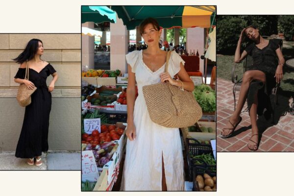 So Many Fashion Insiders Are Wearing This Romantic, Throw-On Dress