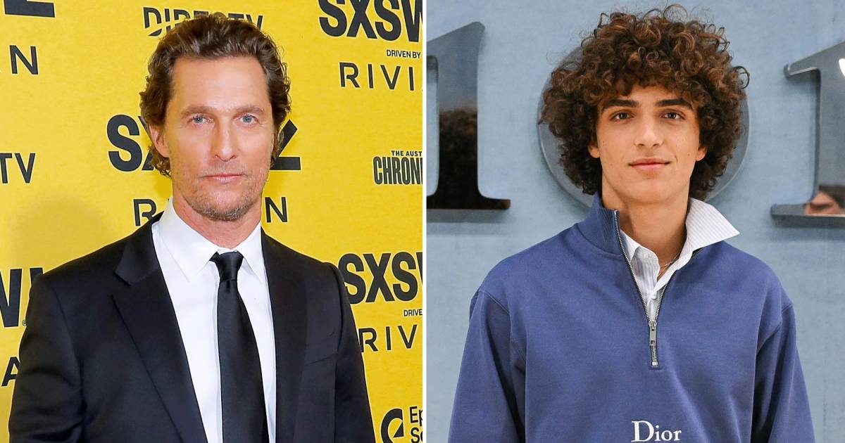 Levi McConaughey Makes Stylish Debut at Dior Paris Fashion Week