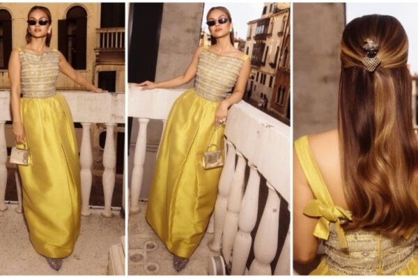 Natasha Poonawalla shines in golden vintage Dior dress at Jeff Bezos and Lauren Sanchez’s ‘spectacular’ wedding in Italy | Fashion Trends Natasha Poonawalla shines in golden vintage Dior dress at Jeff Bezos and Lauren Sanchez's 'spectacular' wedding in Italy | Fashion Trends