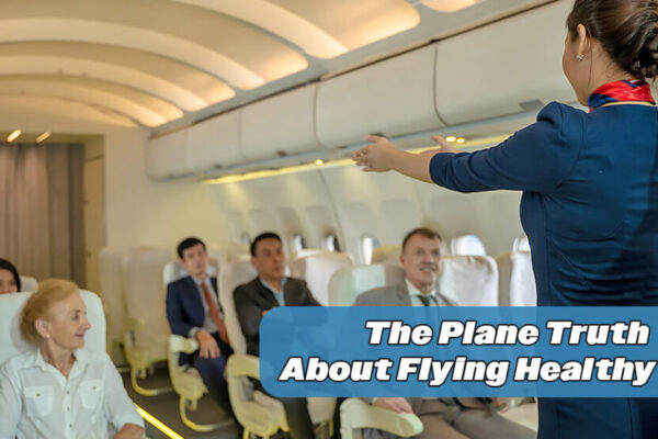 Want to stay healthy when you fly? Whether your vacation plans involve a romantic getaway to a faraway locale or just a summer visit with the grandkids, odds are an airplane will be involved. Image for illustration purposes