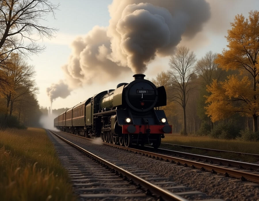 United Kingdom Reignites Golden Age of Rail with Powerful Steam Journey Along the Stunningly Rebuilt Bletchley to Bicester Route After Almost Sixty Years