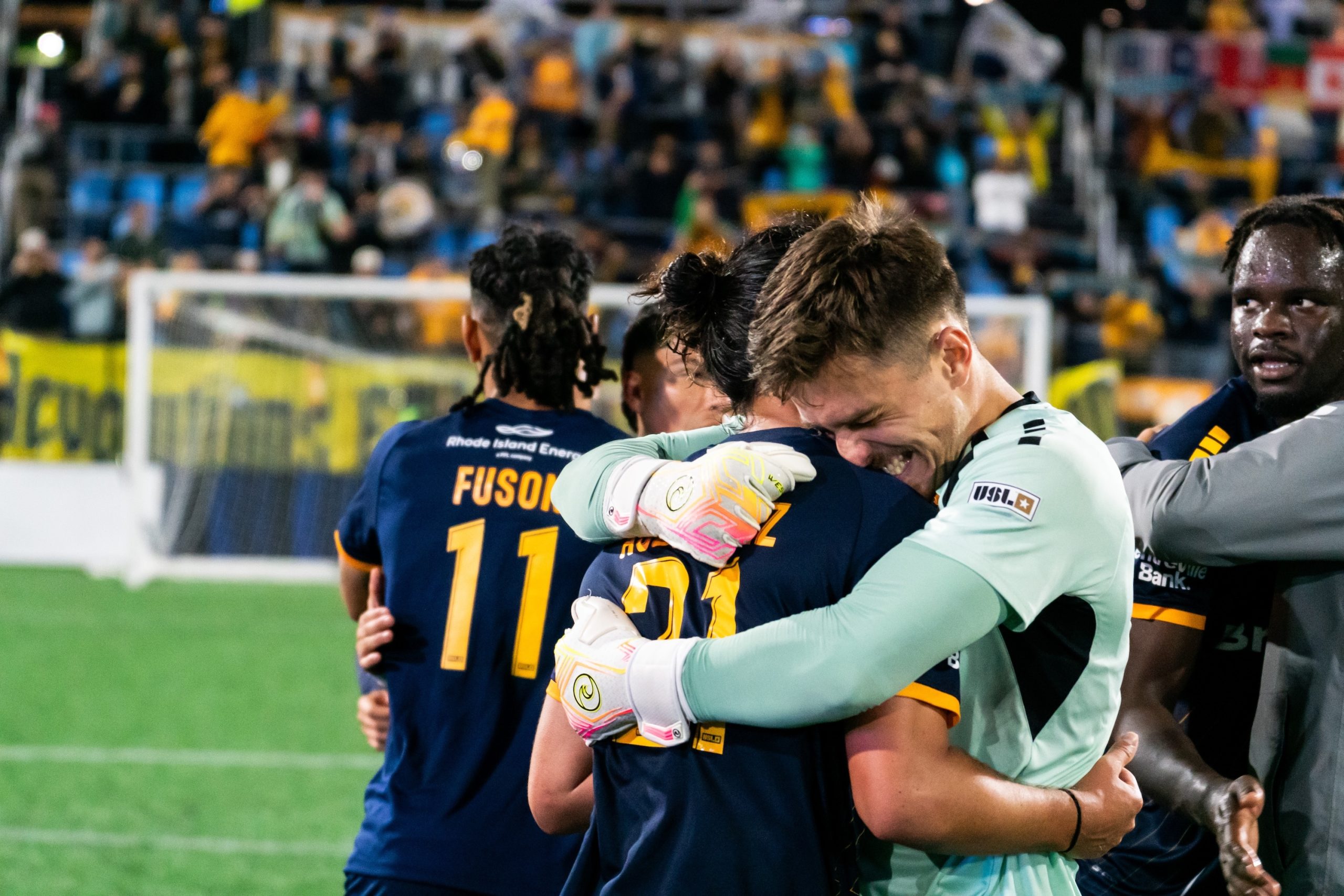 Rhode Island FC clinches first home win in dramatic fashion