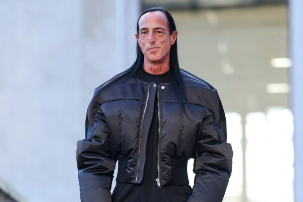 Designer Rick Owens walks the runway during the Rick Owens Womenswear Spring/Summer 2023 show as part of Paris Fashion Week on September 29, 2022 in Paris, France. (Photo by Peter White/Getty Images)