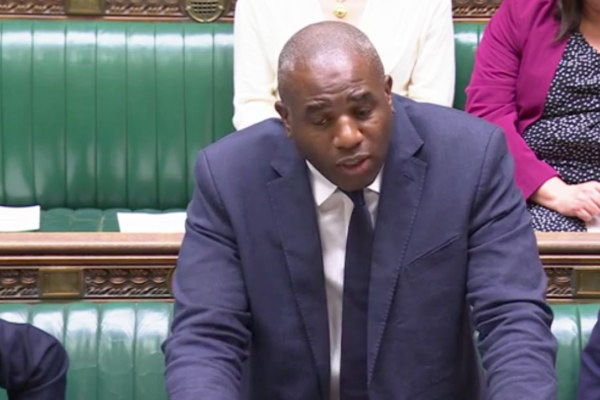 Lammy: In these times the UK and Israel coordinate and work together