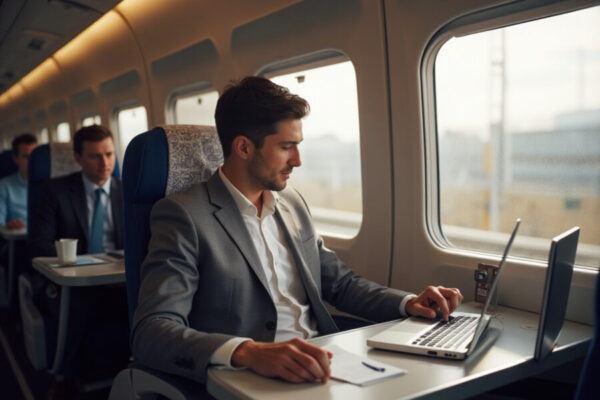 United Kingdom, France and Germany Business Travellers Choose High Speed Rail Over Flights to Maximise Productivity Comfort and Sustainable Travel Efficiency