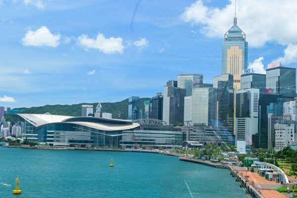 A view of Victoria Harbor, Hong Kong Photo: VCG