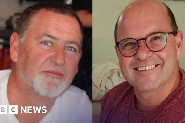 Frik Potgieter and Peter Huxham return to South Africa from jail in Equatorial Guinea