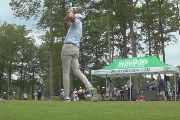 Celebrities finish final day of Drive Fore Kids with big swings and bigger checks