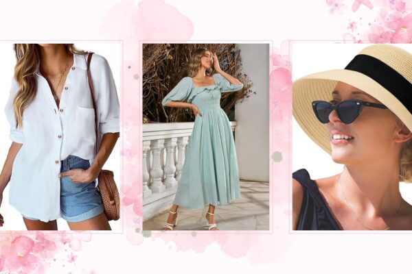 three outfits from Amazon prime