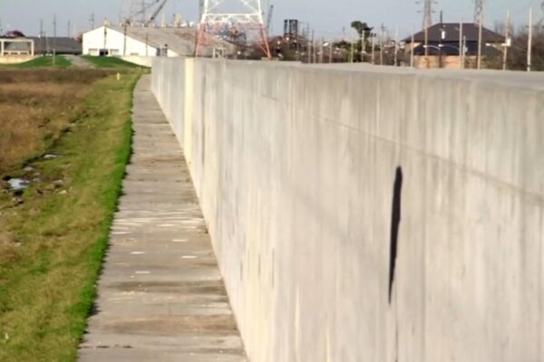 New Orleans’ flood barriers are sinking, study finds New Orleans' flood barriers are sinking, study finds