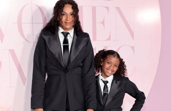 CIARA AND DAUGHTER SIENNA TWIN AT THE BLACK WOMEN IN MUSIC DINNER