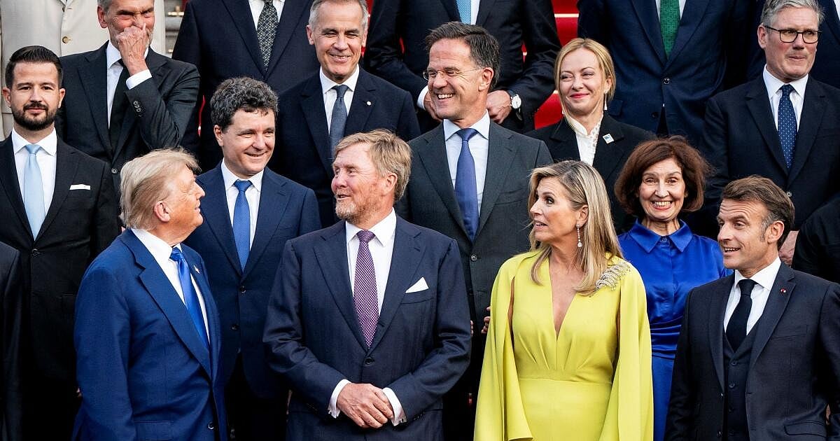 NATO Talks, Bezos Wedding, Missile Strikes in June 25 Photo Recap