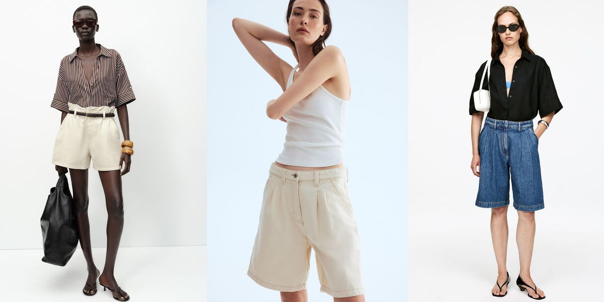 Goodbye, rips and being squished – meet the chic yet comfortable denim shorts for grown-ups