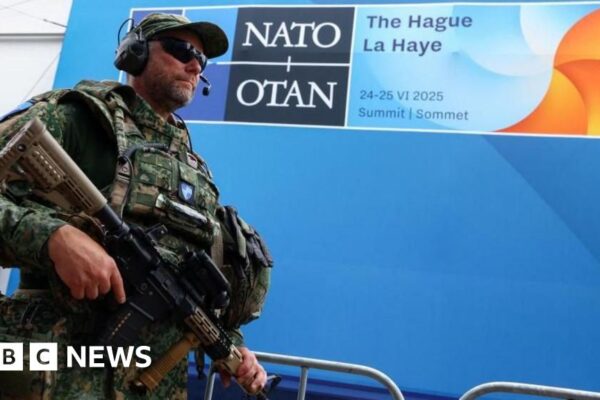 Leaders gather in Hague as Nato chief Rutte puts higher spending top priority Leaders gather in Hague as Nato chief Rutte puts higher spending top priority