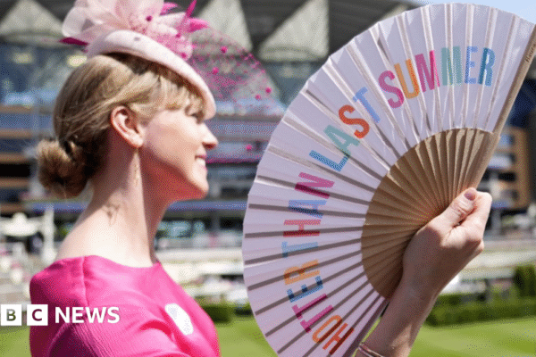 Yellow thunderstorm warning as UK records hottest day of the year so far - live updates