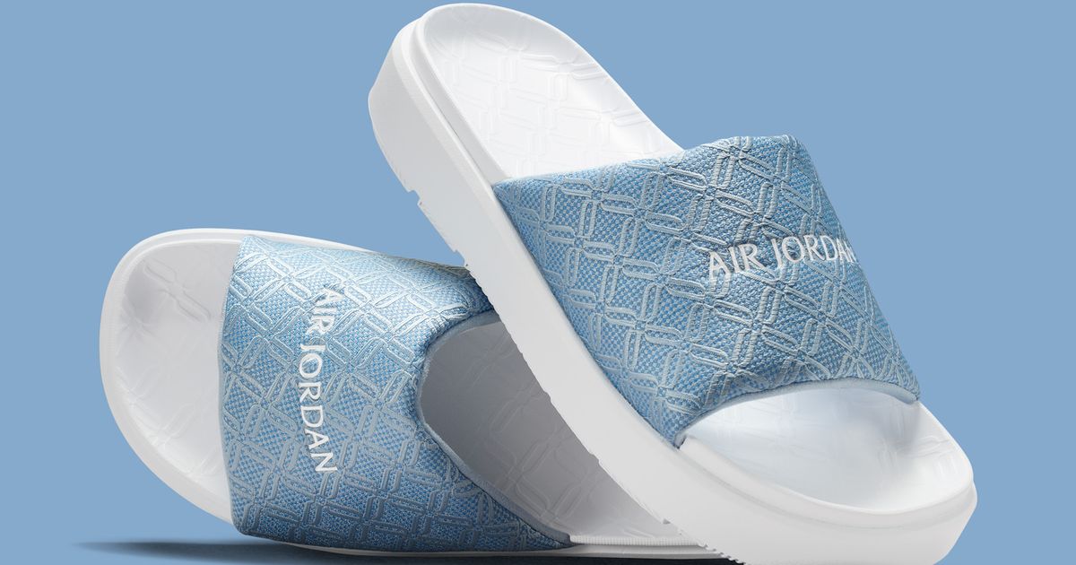 Jordan Sophia Slide “Blue Beyond” Joins Jumpman's Fashion-First Shift