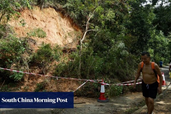 2 Hong Kong pilot schemes testing drones for landslide prevention operations