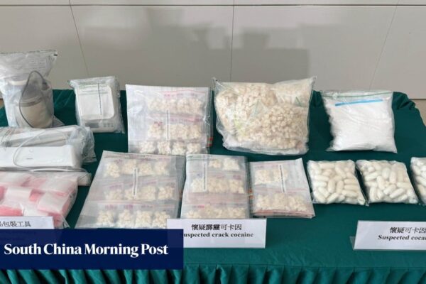 Hong Kong man arrested over 9kg narcotics haul worth HK$8.8 million Hong Kong man arrested over 9kg narcotics haul worth HK$8.8 million
