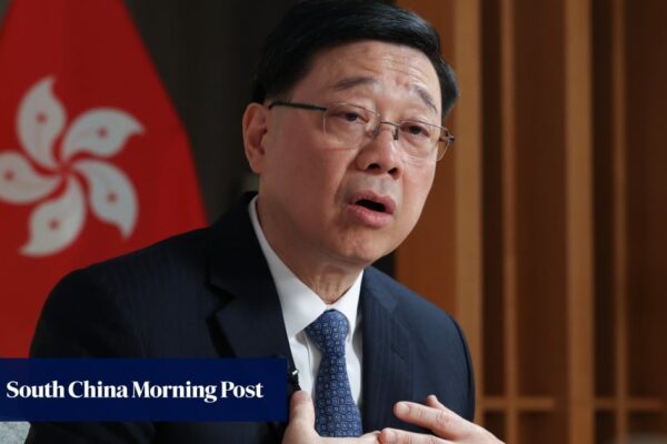 Exclusive | National and commercial interests must go together, John Lee tells Hong Kong businesses Exclusive | National and commercial interests must go together, John Lee tells Hong Kong businesses