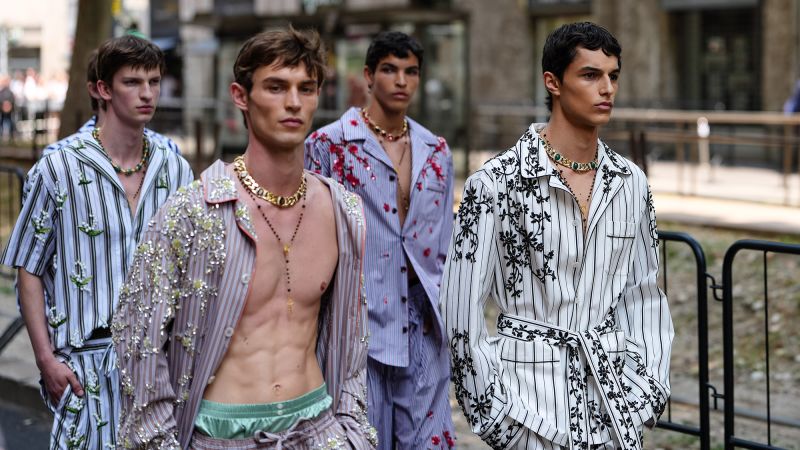Highlights from Milan Fashion Week Men’s Spring-Summer 2026