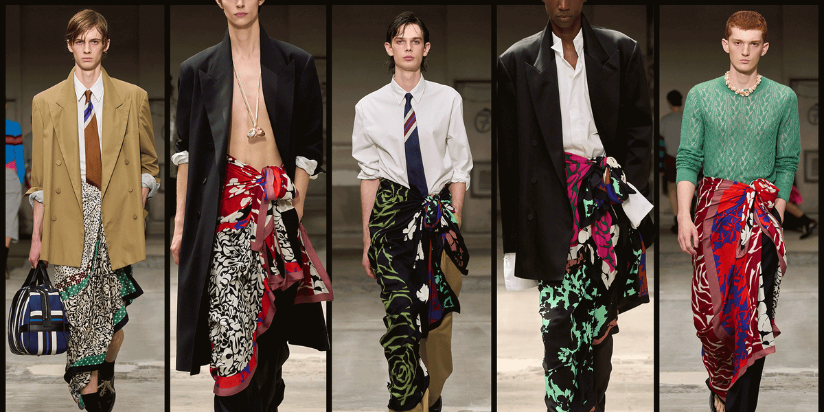 At Dries Van Noten, Julian Klausner Rewrites the Rules of Menswear