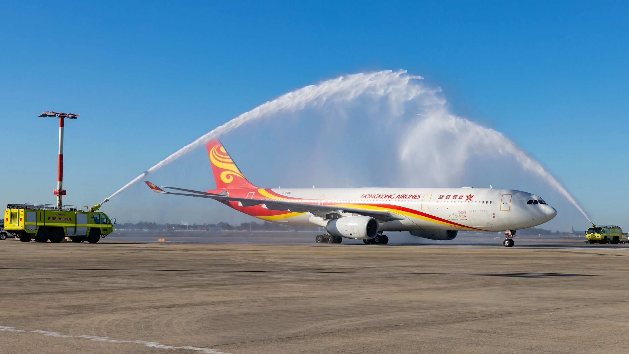 Hong Kong Airlines Has Launched Its New 10h Flight To Sydney On An Airbus A330