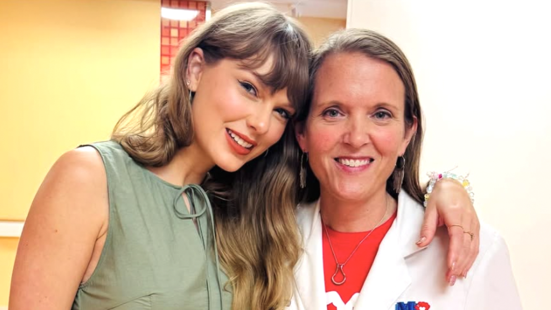 Taylor Swift Styles Her First Loewe Dress to Surprise Patients at a Children's Hospital