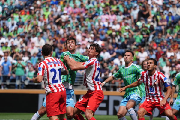 MATCH RECAP: Sounders FC Falls 3-1 to Spanish Power Atlético Madrid on Thursday Afternoon at Lumen Field