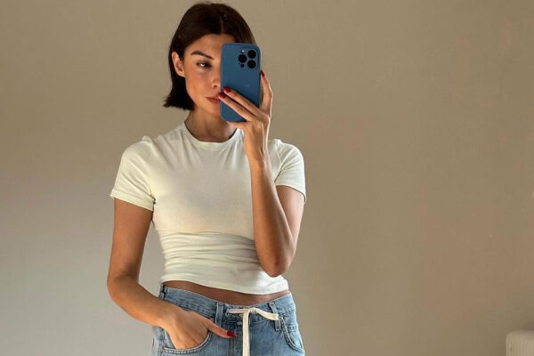 The Drawstring-Jeans Trend That Fashion People Are Wearing