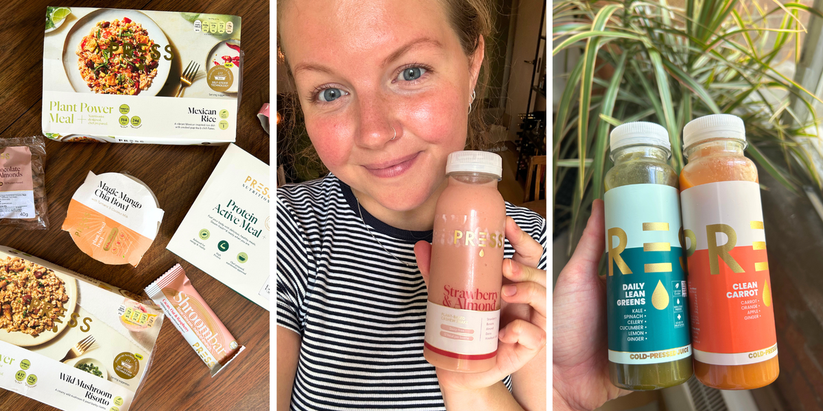 'I tried a week's worth of PRESS healthy meal and juice deliveries – here's my honest review'