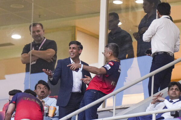 ‘Never experienced cricket like this’: Rishi Sunak, wife cheer for RCB at Narendra Modi stadium in Ahmedabad | Latest News India