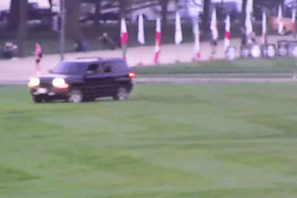 Government contractor charged with driving circles on National Mall