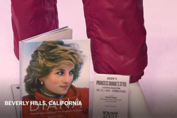 Jubilant bidders drive up the prices at Princess Diana fashion items auction