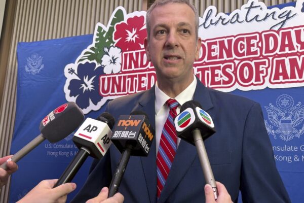 US diplomat criticizes China and Hong Kong governments' policies