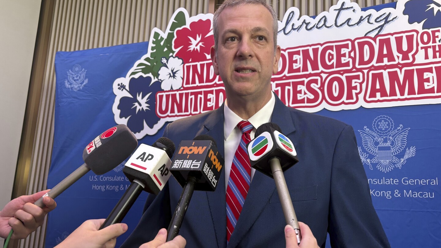 US diplomat criticizes China and Hong Kong governments' policies