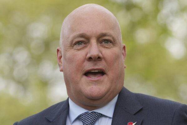 New Zealand Prime Minister Luxon talks trade with China's Xi